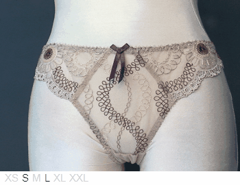 Elixir Sheer and lace tanga