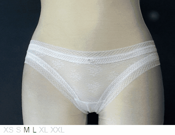 Elle MacPherson Sheer and lace bikini