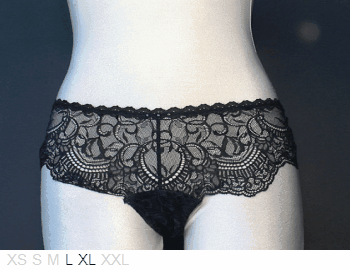 Ellipse Pure lace Brazilian tanga