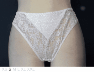 Empreinte Poly and lace bikini