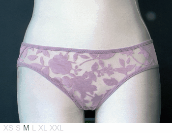 Flora Soft sheer bikini