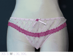 Harlequin Lingerie Sheer and nylon/poly bikini