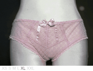 Huit Soft sheer & lace shorty
