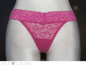 Jessica Simpson Stretch lace thong