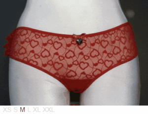 Jessica Simpson Lace rumba bikini with ruffles