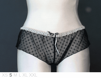 Janet Reger 100% polyamide tap pant