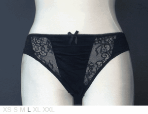 Jessica Simpson Sheer and lace bikini