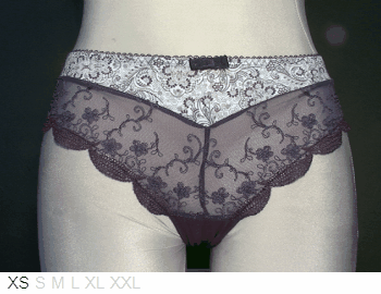 KEIA Sheer and lace bikini