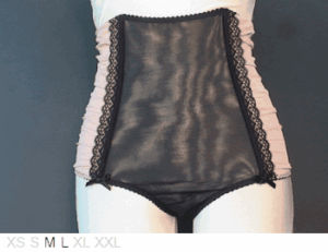 Les Jupons de Tess Sheer high-waist boned panty