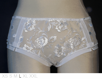 LOU Sheer and lace shorty