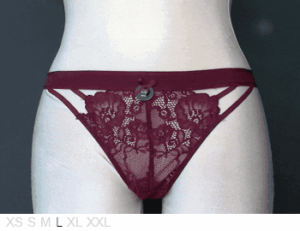 La Vie en Rose Lace string bikini