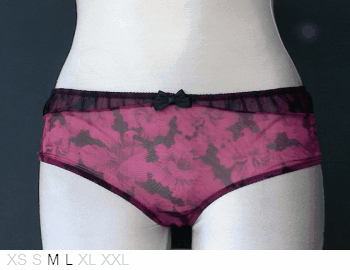 Lost in Wonderland Hibiscus panty
