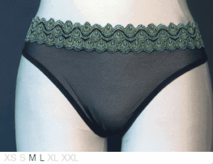 La Fee Verte Peacock Panty