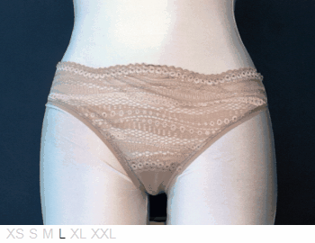 La Perla Cotton and lace bikini