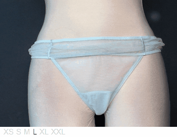 La Perla Lycra and lace sheer bikini