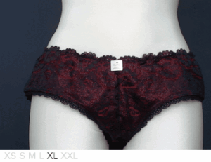 La Senza Glittered string-back Brazilian bikini