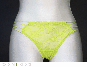 La Senza Quad-string sheer and lace bikini