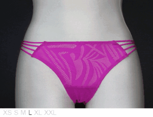La Senza Quad-string sheer and lace bikini