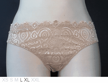 Laundry Lace front, poly back bikini