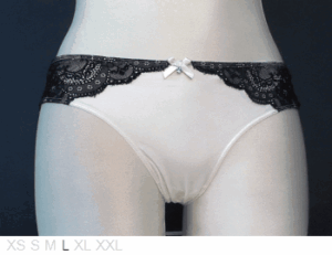 Shelli Segal Laundry 83% nylon bikini with lace