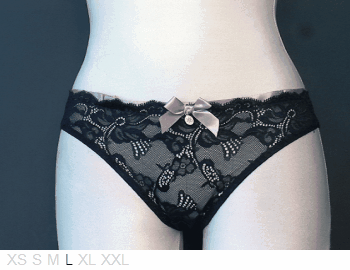 Laura Biagiotti Sheer front, lace back bikini