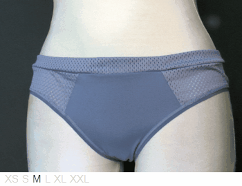 Layers 90% poly and spandex sport bikini