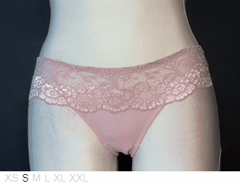 Le Mystere Rouge Embroidered mesh / poly bikini