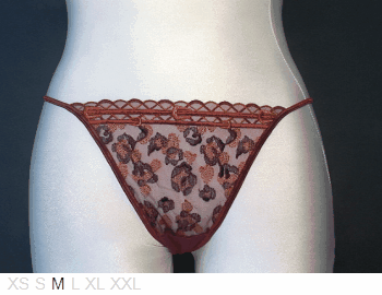Lejaby 8460 Sheer lace thong
