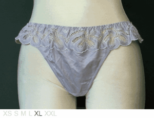 Lejaby Poly and lace thong