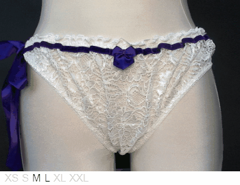 Lilly Wiggler Couture Coco Ribbon Tie Lace bikini