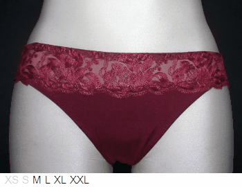 Linga Dore Dual layer poly and lace bikini