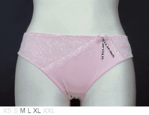 Linga Dore Dual layer front, poly and lace bikini
