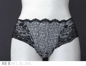 Lise Charmel Tweedy Elegance pure lace tanga