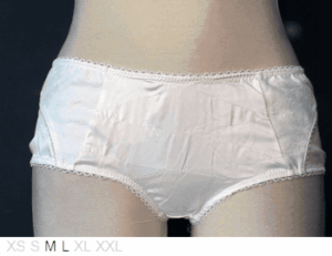 Little Minx Miss Angelic satin brief