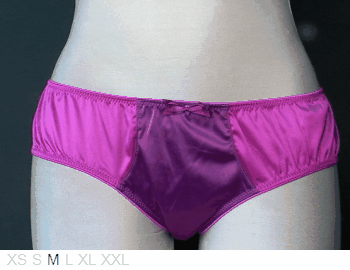 Little Minx Veronica stretch satin brief