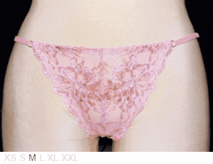 Mari M Lace adjustable string bikini
