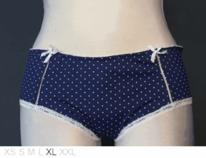 Marilyn Monroe 94% polyester and spandex brief