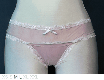 Marilyn Monroe Soft Sheer and lace trim bikini