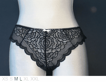 Maven Sheer and lace open-back bikini