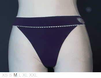 Max Cocos 92% nylon and spandex thong