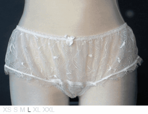 Mimi Holliday Silk and lace boy thong
