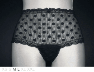 Mimi Holliday Pure lace brief