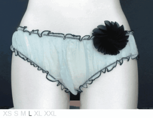 Minuit Douze Sheer pepino culotte panty