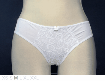 Moon Claire Divine semi tanga with lace