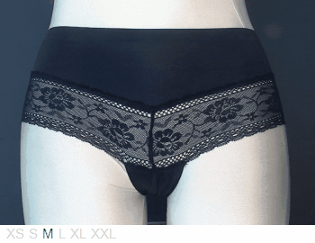 Moons Jones Stretchy nylon and spandex shorty