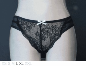 Nanette Sheer and lace bikini