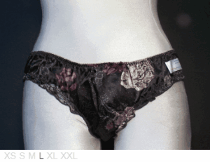 Odd Molly Silk bikini w/carrying pouch