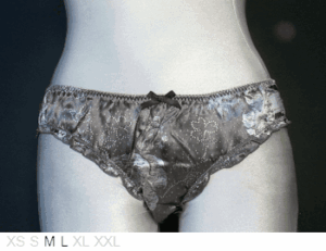 Odd Molly Silk bikini w/carrying pouch