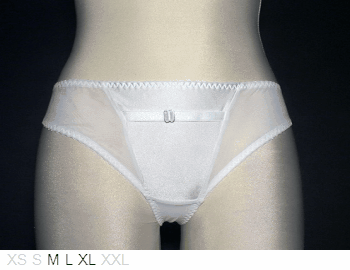 PS Lingerie Basic White bikini