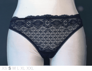 Princesse Tam Tam Sheer and lace thong